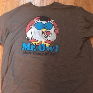 Brown “Vintage” Mr. Owl Oversized Tee!